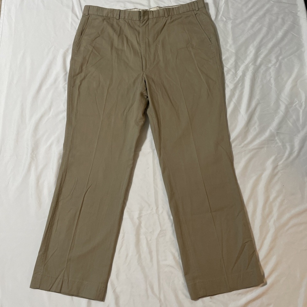 LLBean Men's Khaki Dress Pants 42x30 Style#E139